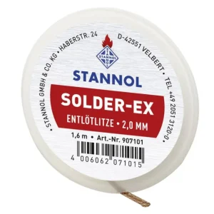 Stannol-EX ónszívó, kiforrasztó szalag 2mm x 1.6m (piros) Outlet
