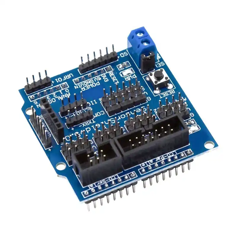 V5.0 Sensor Shield bővítőkártya arduino elektronikai építőelemekhez robottartozékok Sensor Shield V5 bővítőkártya Olcsó