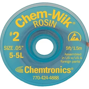 Chemtronics ónszívó, kiforrasztó szalag 1.27mm x1.5m Különleges ajánlat