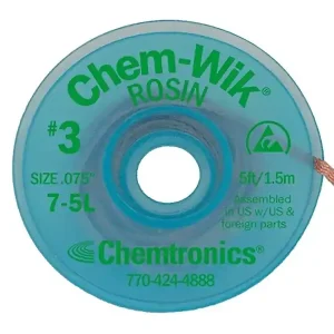 Utolsó esély Chemtronics ónszívó, kiforrasztó szalag 1.90mm x1.5m