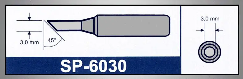 Árcsökkenés Pákahegy SP60A, SP60D, SP80D 3,0 mm