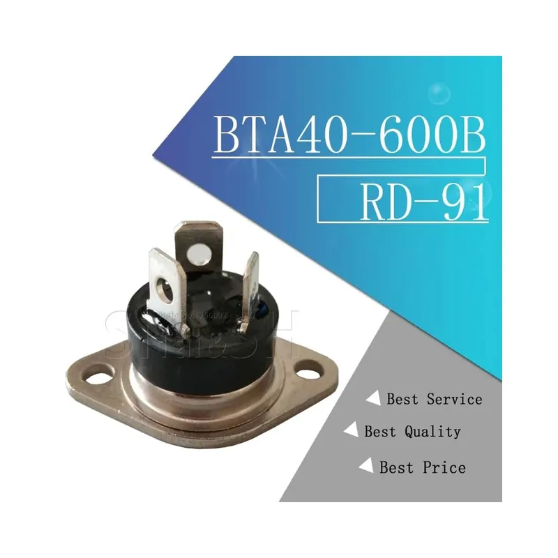 1 DB BTA40-600B RD-91 SCR 600V 40A BTA40600B DIP BTA40-600 RD-91 400-600B Azonnali szállítás
