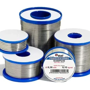 Végkiárusítás Forrasztó ón 0.56mm Sn60/Pb40% 100g Flux: SW26 2.5%