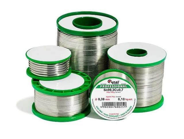 Forrasztó ón 0.5mm Sn99,3/Cu0,7% 250g Flux: 1.1.3 3% Különleges ajánlat