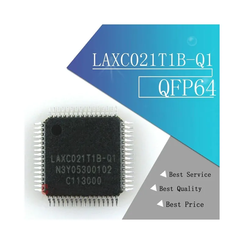 1 DB LAXC021T1B-Q1 LAXC021TIB-Q1 QFP64 Folyadékkristály chip Árcsökkenés