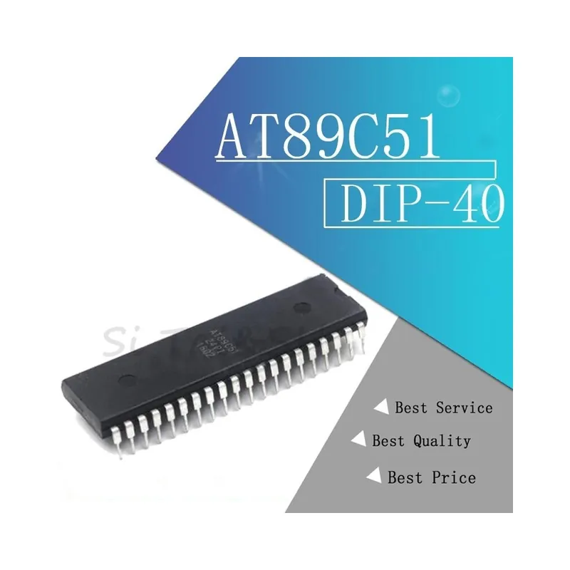 1 db AT89C51 AT89C51-24PI 851 DIP-40 Kiárusítás