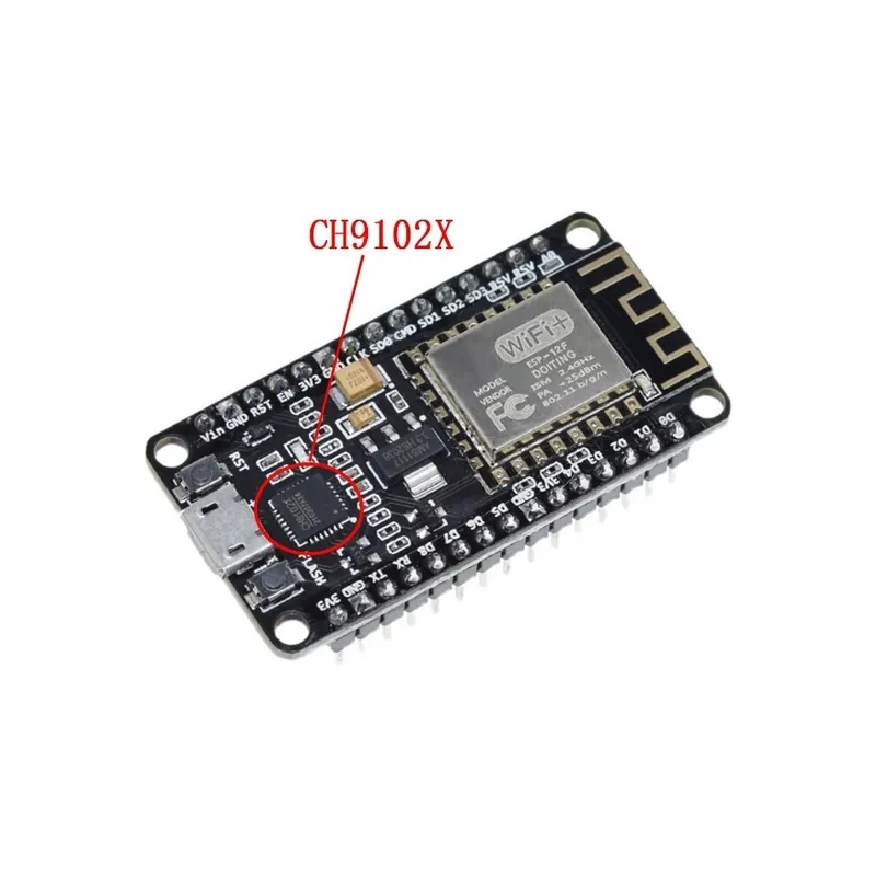 CH9102X - Új vezeték nélküli modul CH340 CH340G / CP2102 NodeMcu V3 V2 4M Lua WIFI Internet of Things Fejlesztőkártya Kedvezményes ár