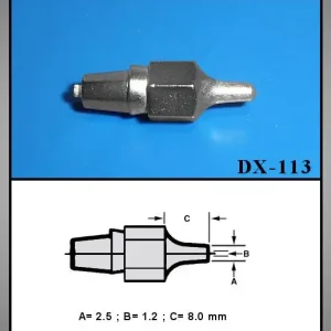 Alacsony ár Vákuum pákahegy WELLER DX-113