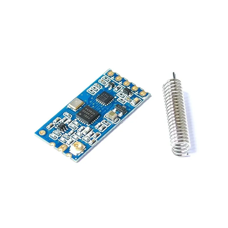 433Mhz HC-12 SI4463 vezeték nélküli soros port modul 1000m Bluetooth csere ÚJ Azonnal elérhető