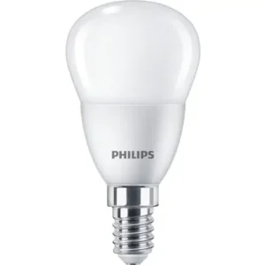 Azonnal elérhető LED lámpa P45 gömb 5,5W- 40W E14 520lm 840 220-240V AC 15000h 4000K CorePro LEDluster Philips