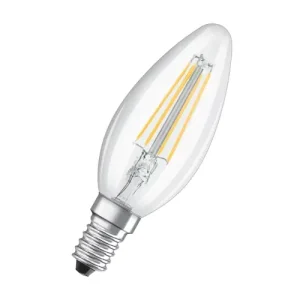 Ingyenes szállítás LED lámpa gyertya 4W AC E14 470lm 15000h 300° A++-en.o. 2700K LEDPCLB40 LEDVANCE