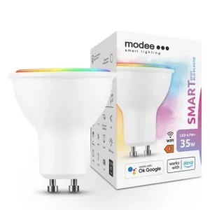 Okos LED lámpa spot (Tuya Wi-Fi) tükrös 4,7W- GU10 400lm DIM 220-240V AC 15000h 110° Modee Csak ma