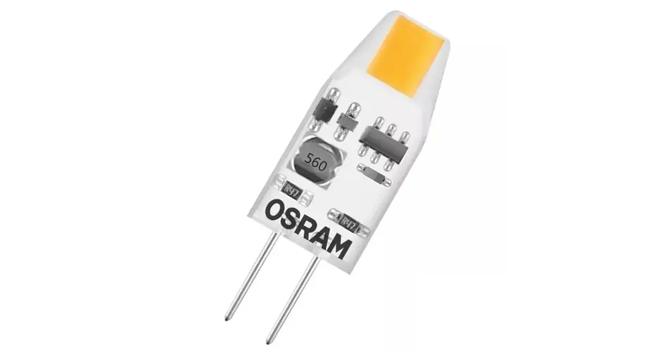 Outlet LED lámpa extra mini tűlábas 1W- G4 100lm 827 12V AC/DC 15000h PIN MICRO 10 300 ° 1 W LEDVANCE