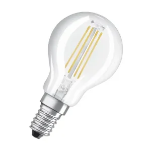 LED lámpa kisgömb 4W AC E14 470lm 10000h 300° A++-en.o. 2700K ValueCLP40 LEDVANCE Akciós ár