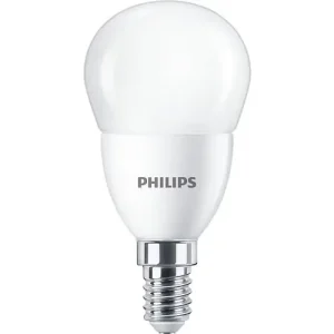 Kiárusítás LED lámpa P48 gömb 7W- 60W E14 806lm 840 220-240V AC 15000h 4000K CorePro LEDluster Philips