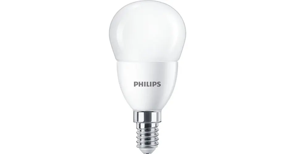 Kiárusítás LED lámpa P48 gömb 7W- 60W E14 806lm 840 220-240V AC 15000h 4000K CorePro LEDluster Philips