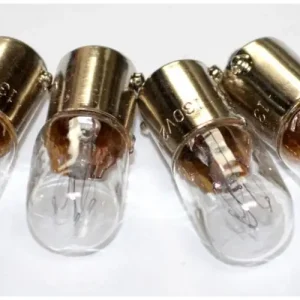 Jelzőlámpa glimm cső alakú 130V 2.5W BA9s VA Elektronika Azonnali szállítás