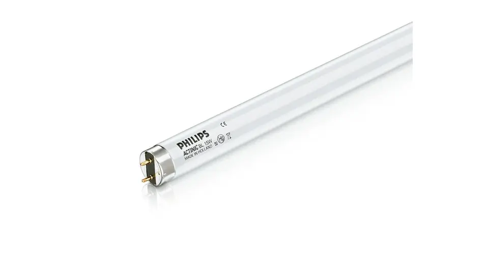 Különleges ajánlat UV lámpa reprográfiai T8 UV-B 15W 230V G13 cső 8000h Actinic BL TL/TL-D/T5 Philips