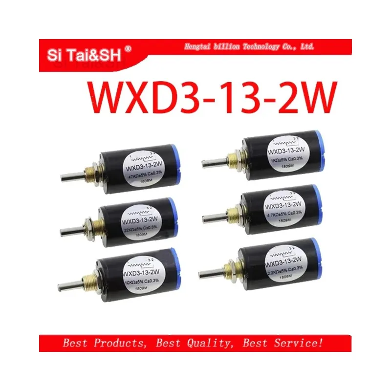1db WXD3-13-2W 100 200 220 470 680 1K 2,2K 3,3K 4,7K 5,6K 6,8K 10K 22K 33K 47K 100K Ohm WXD3-13 Potentim Wirew Korlátozott ajánlat
