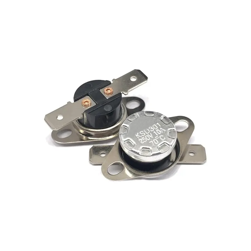 40 fok - KSD301 250V 10A normál zárt NC termosztát hőmérséklet hőszabályozó kapcsoló DegC 40C-135C Arduinohoz Akció