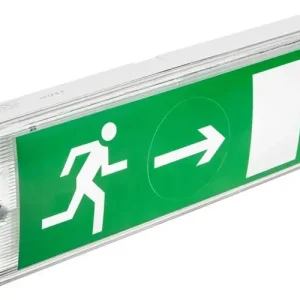 Gyors kiszállítás Vészvilágító lámpatest LED, 3W, 300LM, 6400K,IP65, SMD3528, Akkumulátosros, 3H, állandó, oldalfali