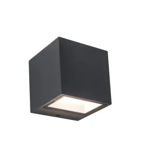 LED homlokzatvilágító fel/le falonkívüli 2x 9W 220-240V AC 850lm 4000K IP54 GEMINI LUTEC Gyors kiszállítás