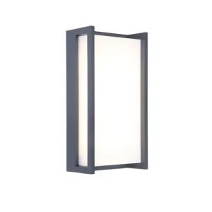 Rendeld meg most LED kültéri fali lámpatest falonkívüli 1x 17,3W 220-240V AC 1100lm 3000K IP54 QUBO LUTEC