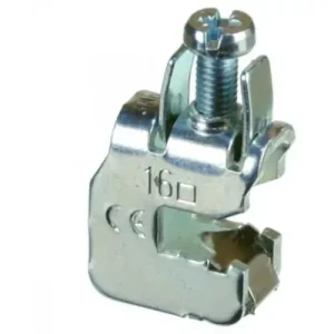 Népszerű Síncsatlakozó-kapocs 10mm-va lapos sín-hez 16mm2-vezetőhöz(max.) SK16F10 Pollmann