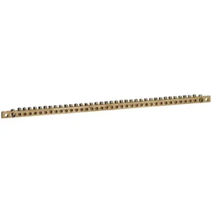 Végkiárusítás PE-sín 456mm XL3 400-hoz 42-csatlakozás sárgaréz 6.5mmx 12mm LEGRAND