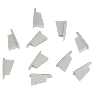 Szezonális akció Védőfedél 1-fázisú műanyag végzáró sapka 10mm x Z-profil-hez Z-V-AK/1P EATON