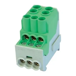 Elosztóblokk 100A 5x10+1x25+1x35mm2 csavaros 6csatl./10mm2 2csatl./25mm2 UVB100-L LEIPOLD Prémium