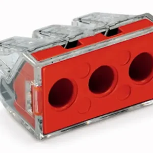 Vezetékösszekötő átlátszó 3-pólus 2.5-6mm2 41A 400V átlátszó WAGO Kihagyhatatlan ajánlat