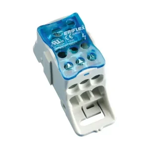 Árengedmény Elosztókapocs 10-35mm2/betáp 1P csavaros 7csatl./16mm2 kalapsínre nVent ERIFLEX UDJ-125A ERICO