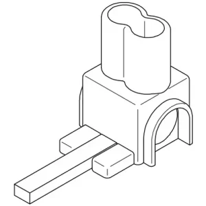Betápkapocs tüskés sorolósínhez 35mm2-vezetőhöz(max.) AS/35-SL SO ISO. GRAU Pollmann Kiárusítás