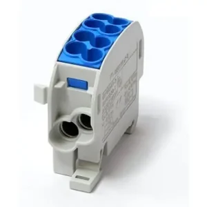 Ne maradj le Fővezetéki leágazókapocs 152/100A Cu/Al ónozott kék 2x25+2x16mm2 1-pólus HLAK 25/16 N LEIPOLD