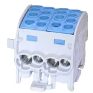 Ne maradj le Fővezetéki leágazókapocs 428/125A Cu/Al ónozott kék 4x35+4x25mm3 2-pólus HLAK 35/25-D N LEIPOLD