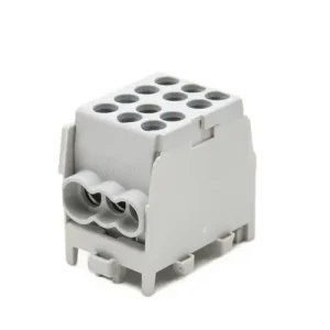 Vedd meg online Fővezetéki leágazókapocs 130/100A Cu/Al csavaros szürke 2x25+4x16mm2 HLAK 25-1/4 M2 Pollmann