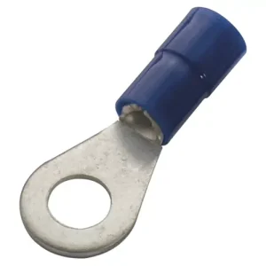 Akciós ár Szemes saru DIN 46237 1,5-2,5mm2 3M/csavar gyűrűs-alakú PVC kék réz ónozott KSZ3 Haupa
