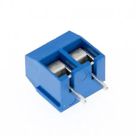 Gyors szállítás 10db 4P - 10db KF301 2P / 3P / 4P kék KF301-5.0 KF301 csavar 5,0 mm-es egyenes tűs NYÁK-csavar sorkapocs-csatlakozó