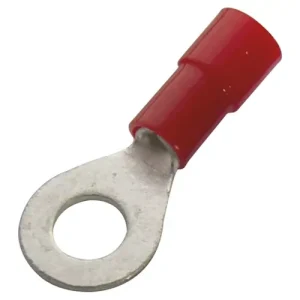 Akciós ár Szemes saru DIN 46237 0,5-1,5mm2 8M/csavar gyűrűs-alakú PVC piros réz ónozott PSZ8 Haupa