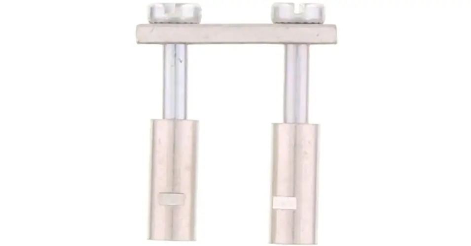 Ingyenes szállítás Keresztösszekötő 2-pólusú szigeteletlen 47A 12mm-mod.táv 16mm2 sorkapocshoz (RK16) Q 2 CONTA-CLIP
