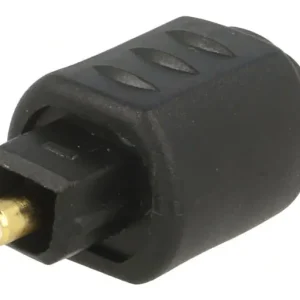 Nézd meg most Optikai kábel toldó és adapter, TOSLINK dugó - 3,5mm aljzat 180°