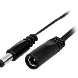 DC aljzat 5.5x2.1mm, DC dugó 5.5x2.1mm 1m (kereszt bekötésű! toldó kábel) Biztonságos vásárlás