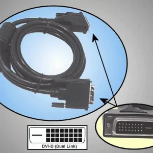DVI dugó-DVI dugó D-link 24p+1p 5m video kábel Kedvezmény