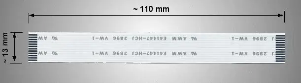 Olcsóbb Szalagkábel 12p. KSS-240A 110x13mm