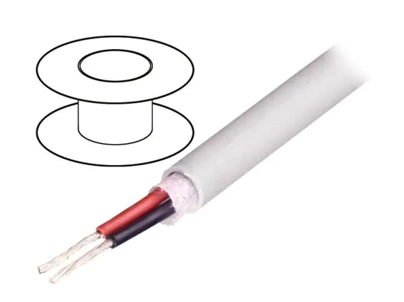 2 eres vezérlő kábel, CU. 2x0.25mm2, SUPERTRONIC®-PUR Szuper akció