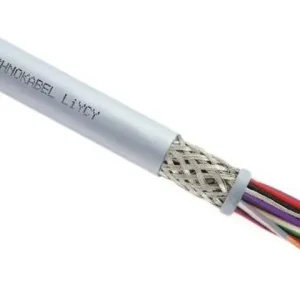 6 eres árnyékolt vezérlő kábel, CU. 6x0.25mm2, TECHNOTRONIK LiYCY Kedvezmény