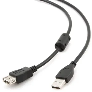USB2.0-A dugó - USB2.0-A aljzat, kábel hossz. 1.8m, CU (toldó kábel) Legkelendőbb