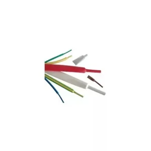Csak ma Zsugorcső zöld/sárga 12.7mm/ 6.4mm-átmérő 1m 2:1-zsugor vékonyfalú melegzsugor TRACON