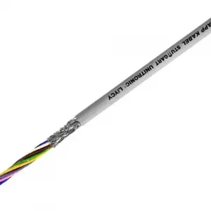 10 eres árnyékolt vezérlő kábel, CU. 10x0,14mm, UNITRONIC® LiYCY Kiárusítás